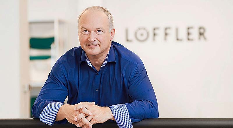 Personality-Portrait Unternehmensgründer Werner Löffler, LÖFFLER GmbH, Reichenschwand