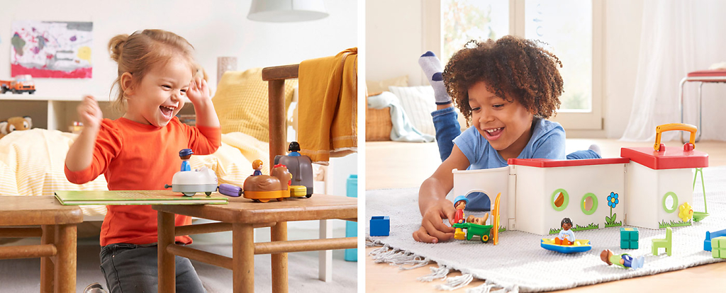 Produktfotografie mit Kindern für Verpackungen und Kataloge für Playmobil
